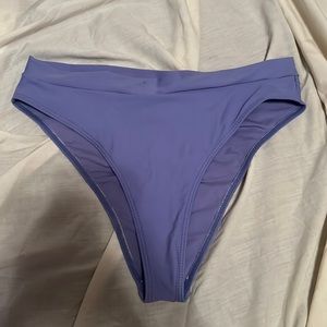 purple bathing suit bottoms